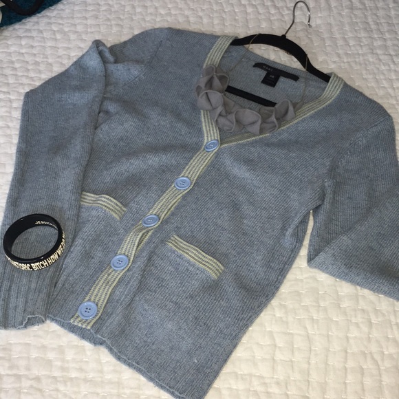 Marc Jacobs Sweaters - Marc Jacobs buttoned Blue sweater